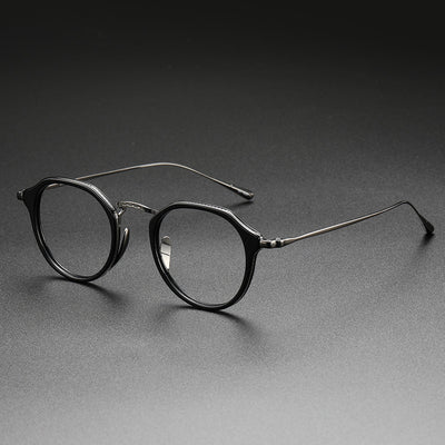Gafas Retro de Titanio Japonés con Diseño Exclusivo - Image 3