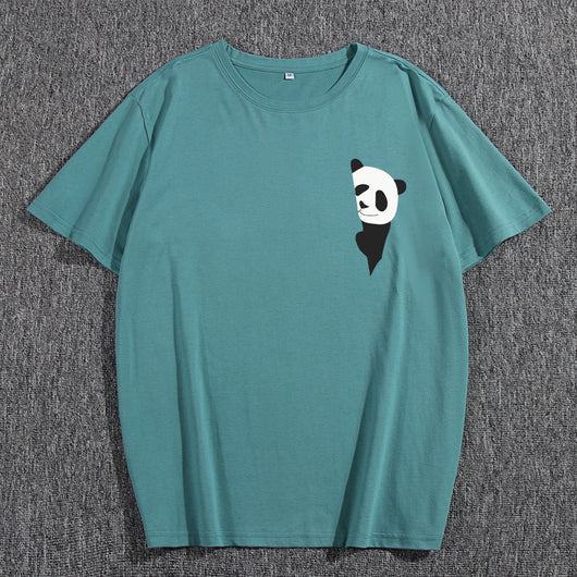 Playera de Algodón Puro Panda - Comodidad Simple y Elegante - Image 5