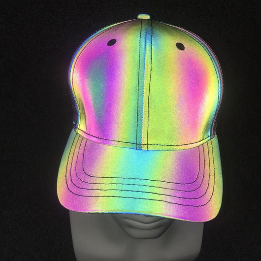 Gorra de Béisbol Reflectante Multicolor - Image 3