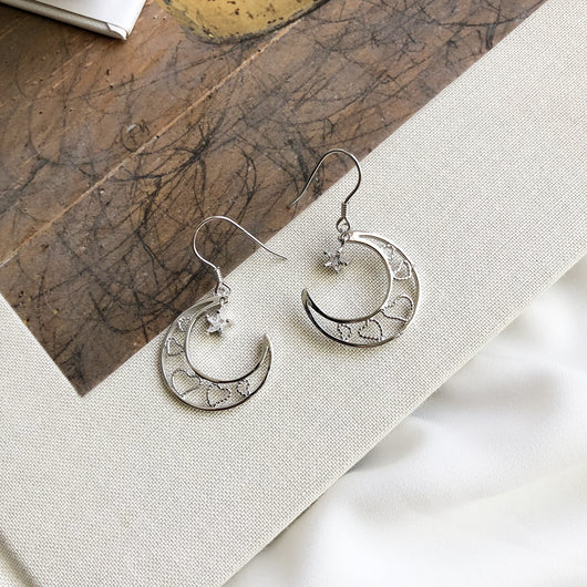 Aretes de Plata Xingyue Amor Personalizados - Image 16