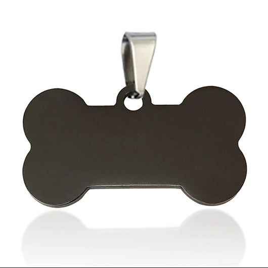 Placa de Identificación para Mascotas en Acero Inoxidable Titanio - Image 35