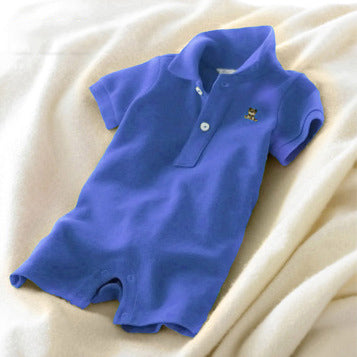 Enterizo Tipo Polo para Bebé con Cuello Solapa - Image 15