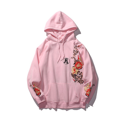 Sudadera con Capucha Bordada Estilo Chino Ligera - Image 11