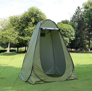 Carpa Camping Portátil 2 en 1 con Ducha y Inodoro - Protección UV para Playa y Viajes - Image 12