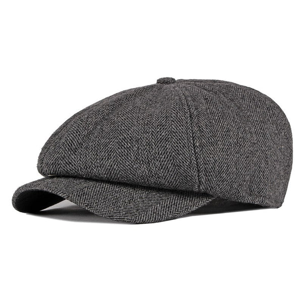 Gorra Octagonal Térmica para Adultos Mayores - Abrigo Clásico