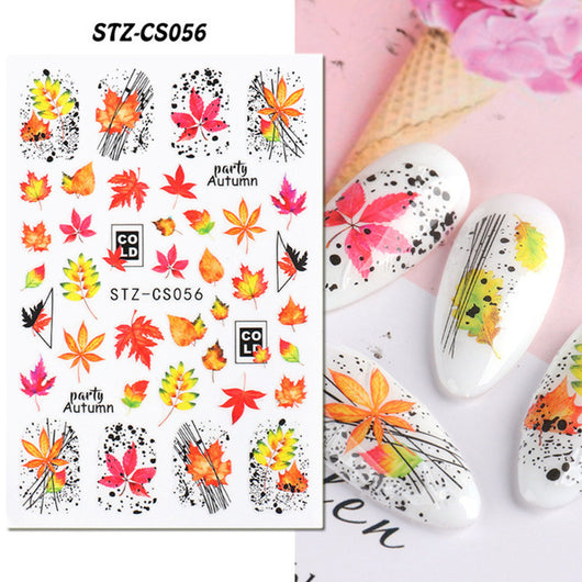 Stickers de Uñas Adhesivos Halloween - Calabazas, Zombis y Calaveras - Image 9