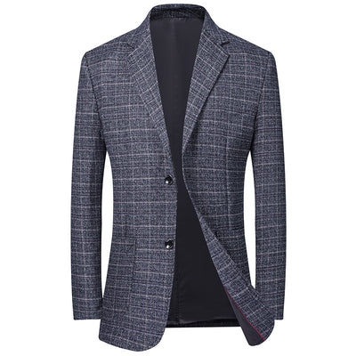 Blazer Slim Fit Hombre Corte Coreano Elegante - Image 8