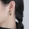 Aretes de Plata S925 Irregulares Brillantes - Diseño Europeo Moderno