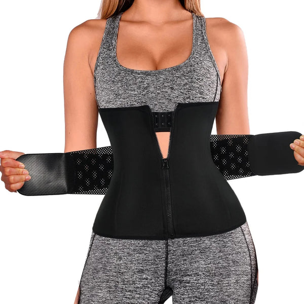 Faja Reductora Cinturilla Ajustable para Mujer - Efecto Moldea Instantáneo