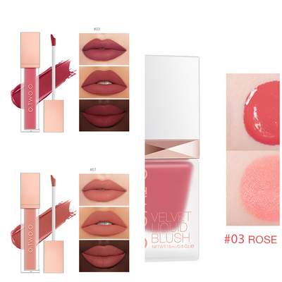 Brillo Labial Mate Terciopelo 18 Colores - Fórmula Larga Duración Anti-transferencia - Image 26