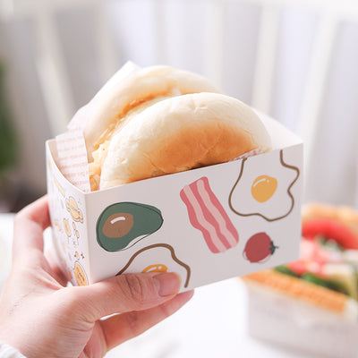 Cajas para Empaque de Sándwiches, Hamburguesas y Pan Tostado