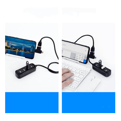 Distribuidor USB Cruzado Multi-función Separador de Cables - Image 4