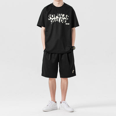Conjunto Deportivo Verano: Playera Manga Corta y Shorts Cómodos