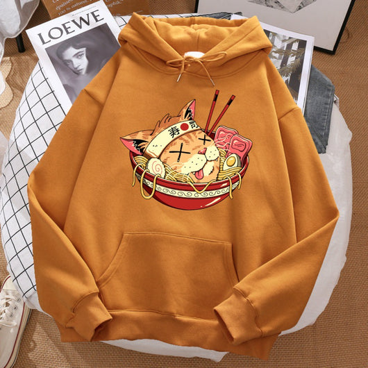 Playera Streetwear Samurai Gato Ramen - Diseño Urbano Japonés - Image 21