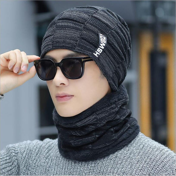 Gorro de Invierno con Orejeras para Hombre