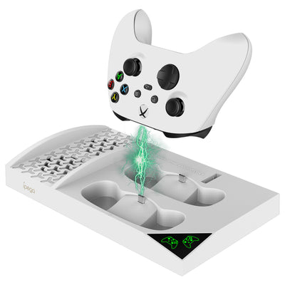 Base Enfriadora Xbox Series S con Cargador Dual de Baterías y Soporte para Audífonos - Image 14