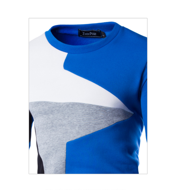 Suéter Casual para Hombre con Estampado - Algodón Puro Cuello Redondo Slim Fit
