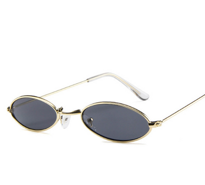 Gafas de Sol Metálicas Marco Pequeño Estilo Elíptico - Unisex - Image 6
