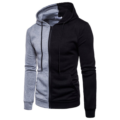 Chaqueta Acolchada Colorblock Talla Grande con Capucha y Manga Larga - Image 11
