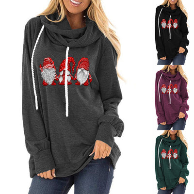 Sudadera Navideña con Cuello Tipo Polo y Mangas Largas - Image 11