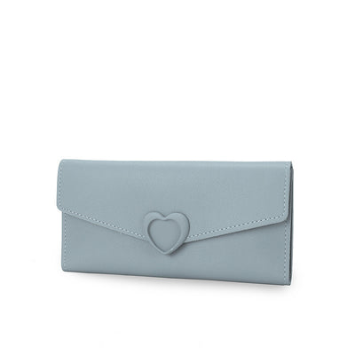 Cartera Mujer Grande Love - Diseño Simple y Elegante con Múltiples Compartimentos - Image 9