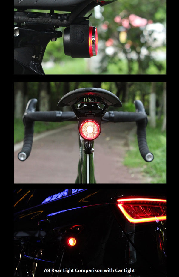 Candado Inteligente Anti-robo A8 para Bicicleta con Alarma
