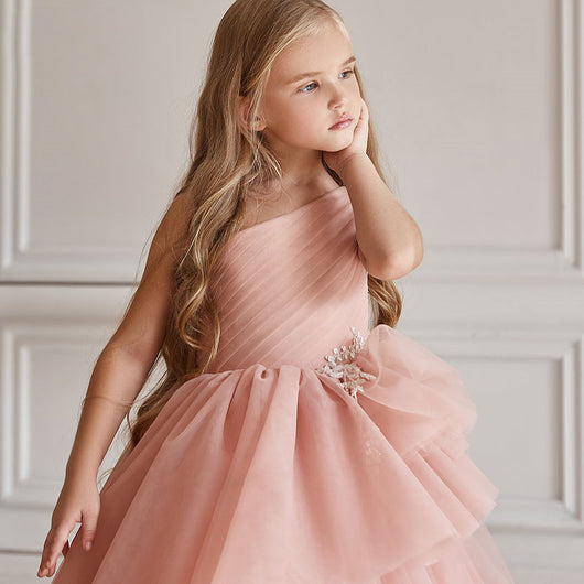Vestido de Princesa Largo para Niña - Elegante Traje de Gala Infantil - Image 4