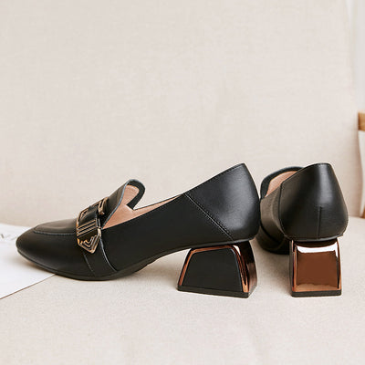 Tacones Altos Cuadrados con Tacón Grueso para Mujer - Image 10