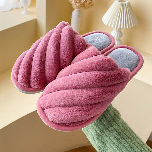 Pantuflas de Algodón Suave para Casa - Comodidad Máxima para Mujer