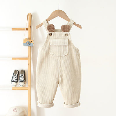 Overol Infantil de Pana Adorable y a la Moda para Bebés - Image 17