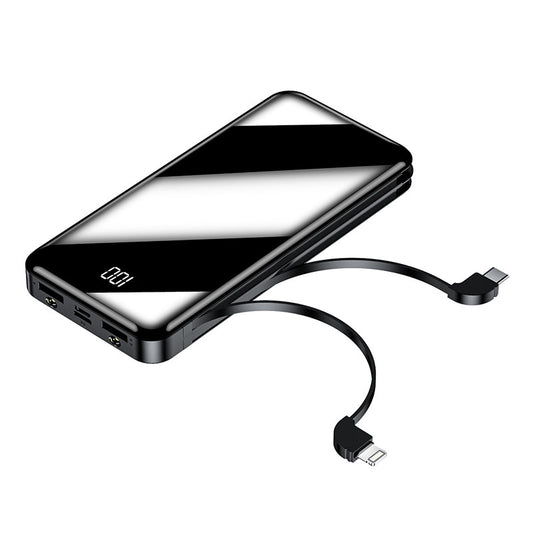 Batería Portátil 20,000mAh USB-C con Cable Integrado