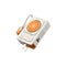 White With Orange 10000 MA Wireless Charger US