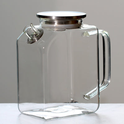 Botella Térmica de Vidrio Resistente para Refrigerador - Gran Capacidad