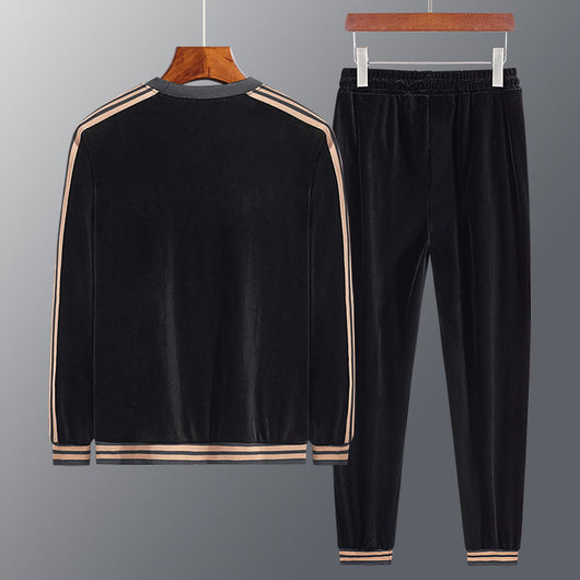 Conjunto de Suéter con Bordado de Personalidad para Hombre - Image 10