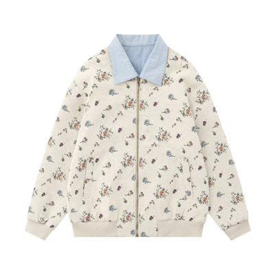Chamarra Universitaria Unisex con Estampado 3D y Cuello Solapa - Estilo Casual Otoño - Image 7