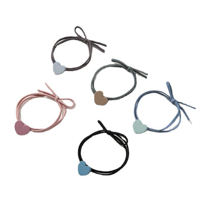 Lazo para Cabello Adorable con Diseño de Corazón - Image 5