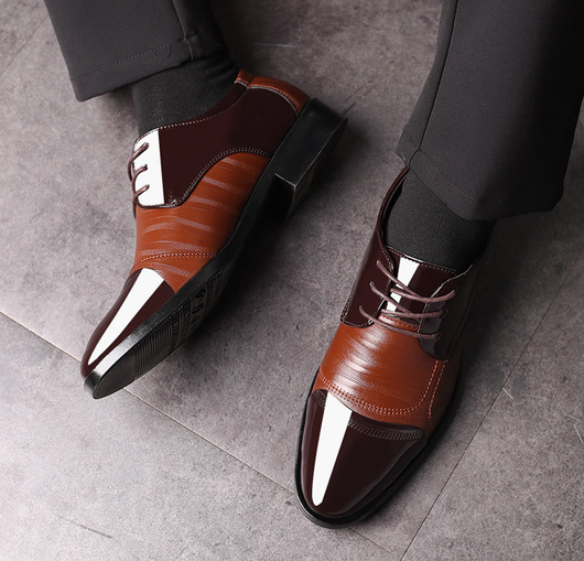 Zapatos de Vestir para Hombre Talla Grande - Elegancia Empresarial y Bodas - Image 6