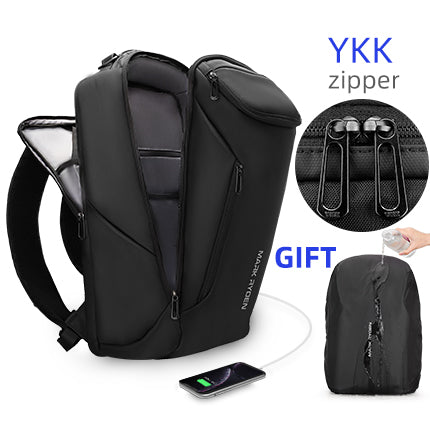 Mochila Antirrobo para Hombre con Carga USB y Compartimiento para Laptop - Image 14