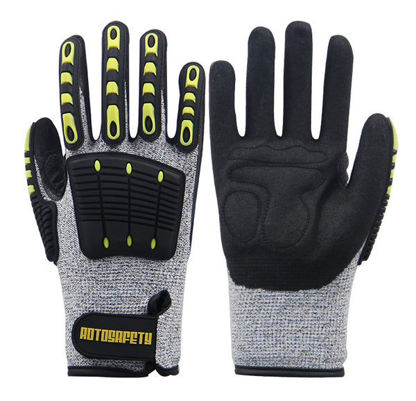 Guantes de Protección Integral contra Impactos, Cortes y Aplastamiento
