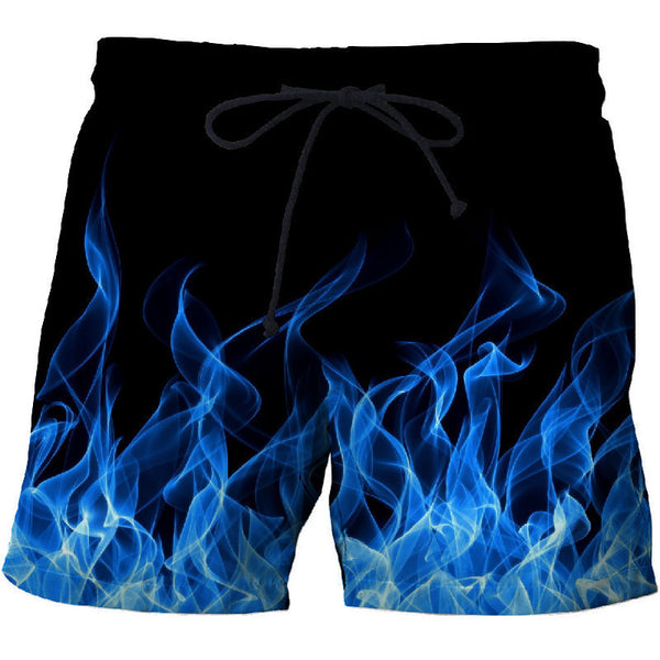 Shorts de Baño 3D con Estampado Divertido Transpirables para Deportes Acuáticos
