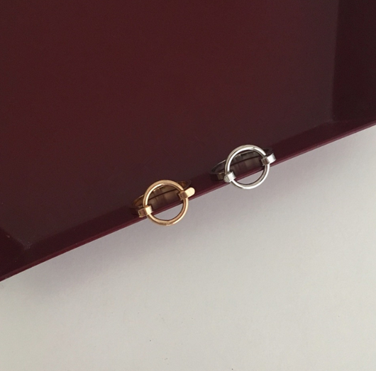 Anillo con Textura de Círculos Concéntricos - Image 3
