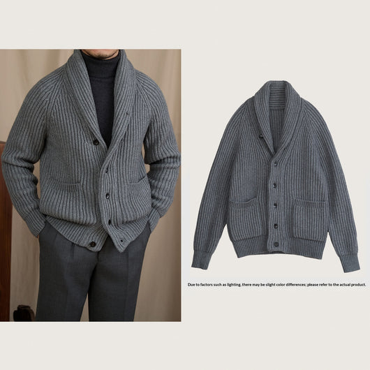 Cardigan Cálido y Elegante para Hombre - Perfecto para el Día a Día - Image 4