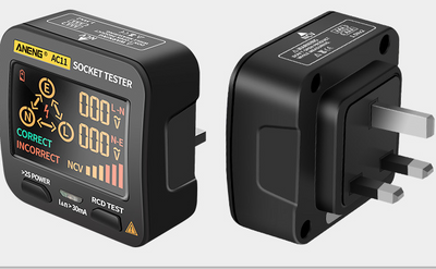 Probador de Polaridad Eléctrica con Pantalla Digital y Detector de Fase - Image 4