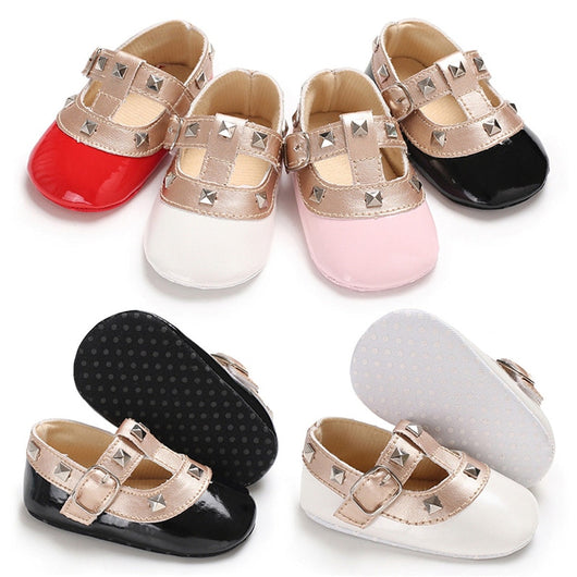 Zapatos de Bailarina Princesa con Remaches