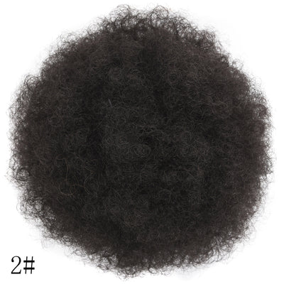 Peluca Afro Voluminosa Micro-Rizos Fluffy - Bolsa de Cabello - Image 8