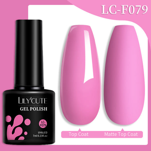 Set de Pegamento para Uñas con Brillo de Color Sólido - Image 15
