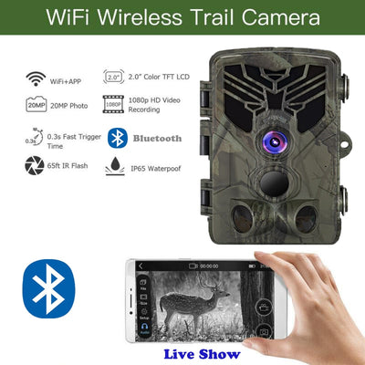Cámara de Vigilancia WiFi 20MP con Control Bluetooth y App en Vivo - Image 4