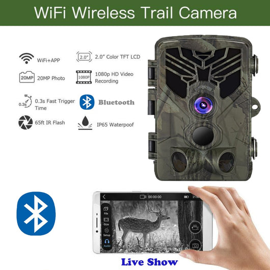 Cámara de Vigilancia WiFi 20MP con Control Bluetooth y App en Vivo - Image 4