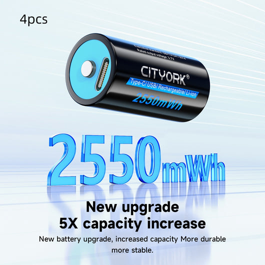 Batería Recargable USB Type-C 37V Gran Capacidad CR123A - Image 6