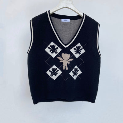 Cardigan Holgado Estilo Universitario para Mujer - Image 48